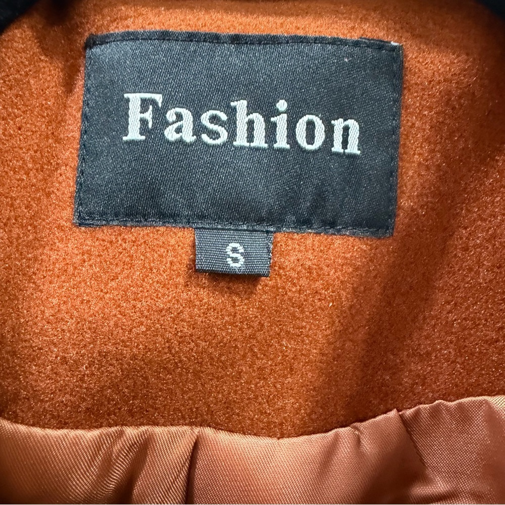 Hooever/Women's Double Breasted Wool Blend Coat/Size: S - Picture 9 of 16